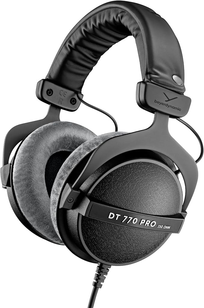 Beyerdynamic Dt 770 Pro Headphones 250 ohm
